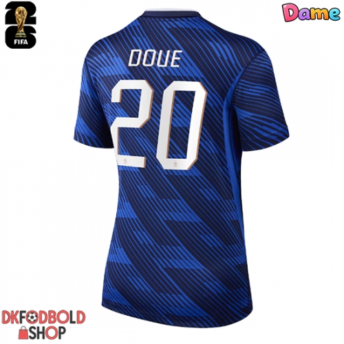 Frankrig Desire Doue #20 Hjemmebanetrøje Dame VM 2026 Kort ærmer